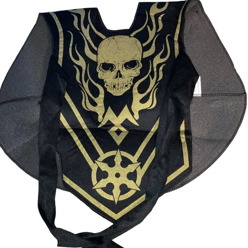 Halloween Costume Skull  Lord Ninja Boys Size Sm(6)